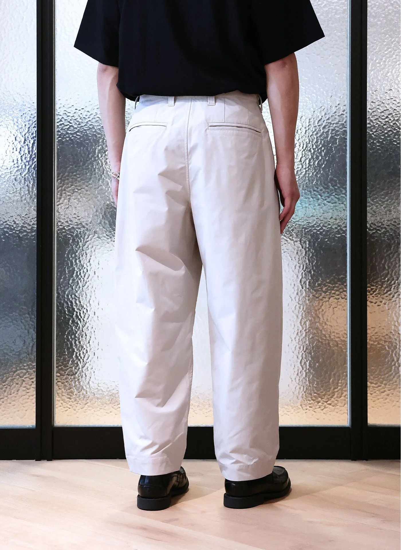 ShrinkResistant Street Glow Lt. weight Cotton Touch Solotex Pleats Pants