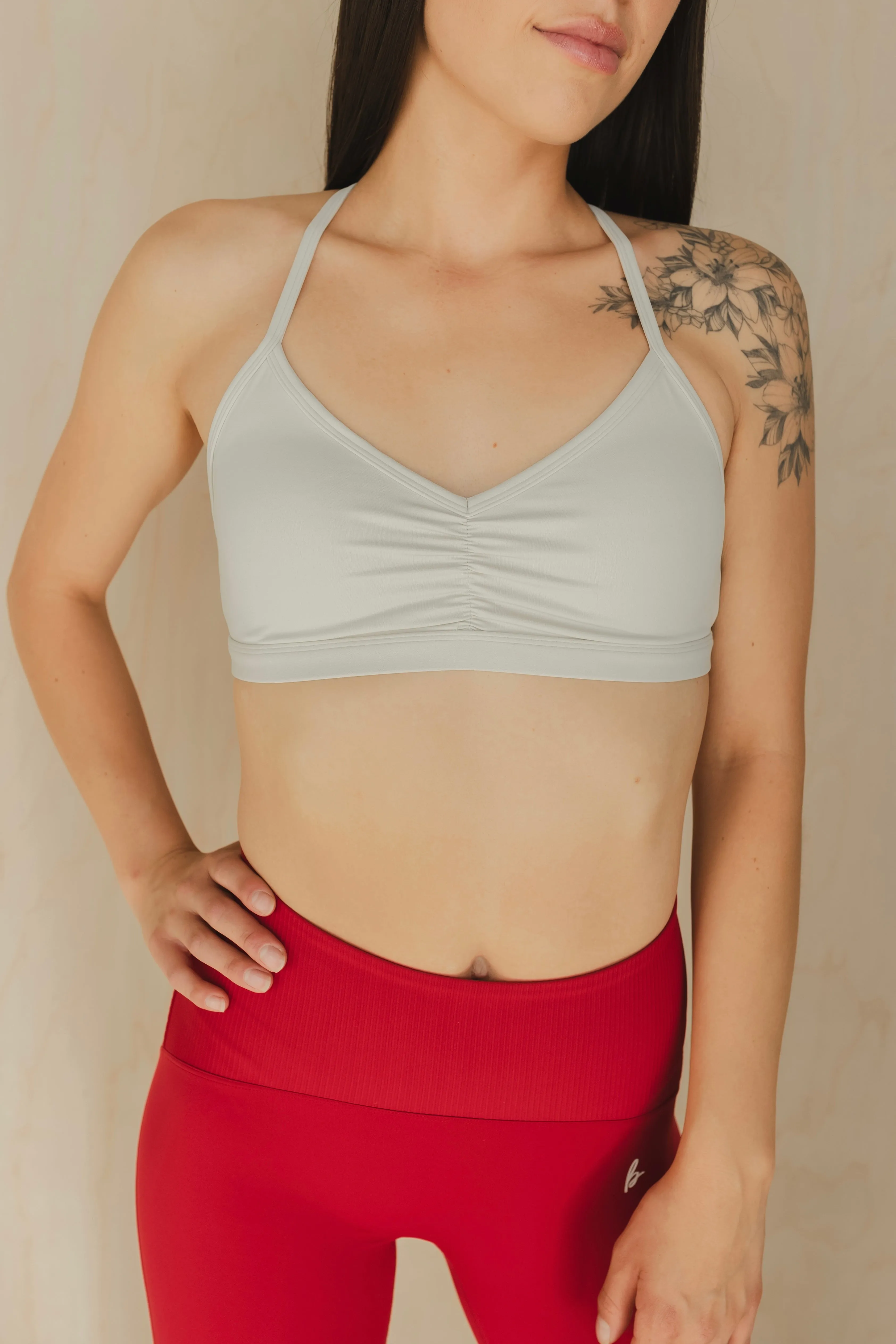 Structural seams Mini Scrunch Bra