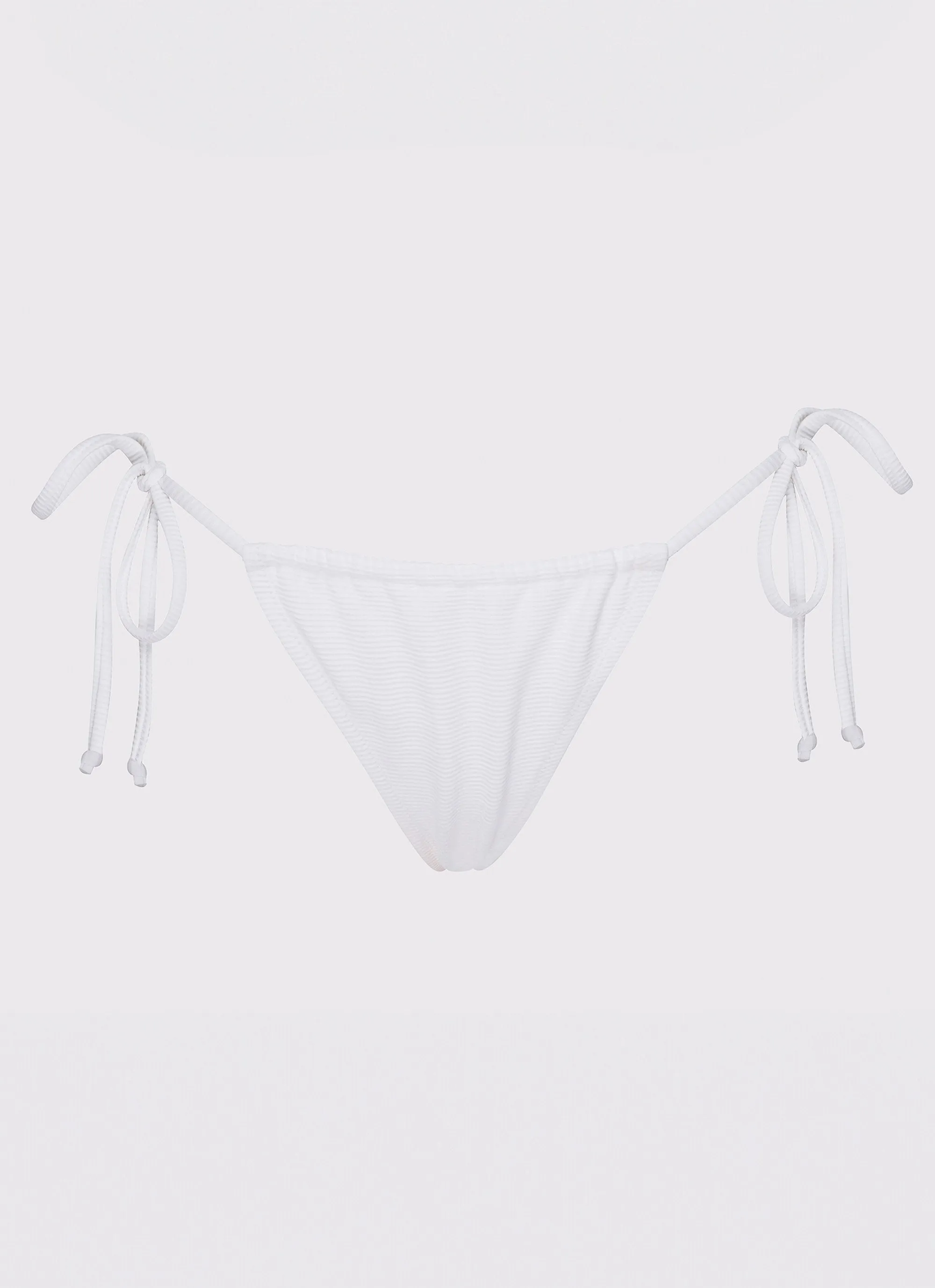 mix and match Water Repellent Coating Calista Bikini Bottoms - White