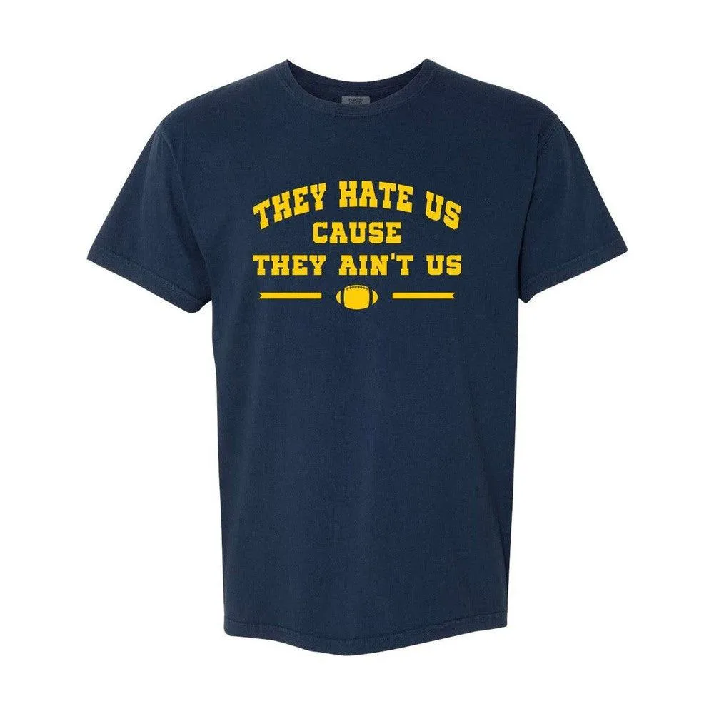 Everyday Fashion Relaxed Armhole Cut Hate Us MI Tee