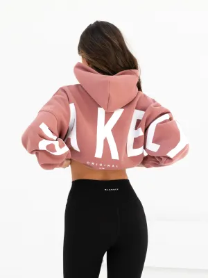 Isabel Oversized Hoodie - Blush Brown Shape Retention
