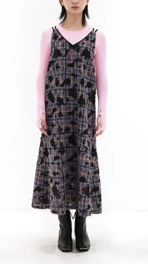 Patchwork Lace Cami Dress Easy Cool