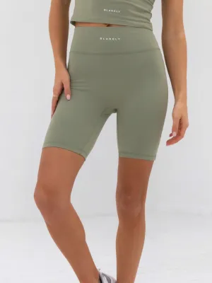 Ultimate Soft Lifestyle Shorts - Olive Striped Design Sporty Edge