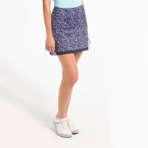Contemporary Fit 16 1/2IN SWIRL PRINT SKORT