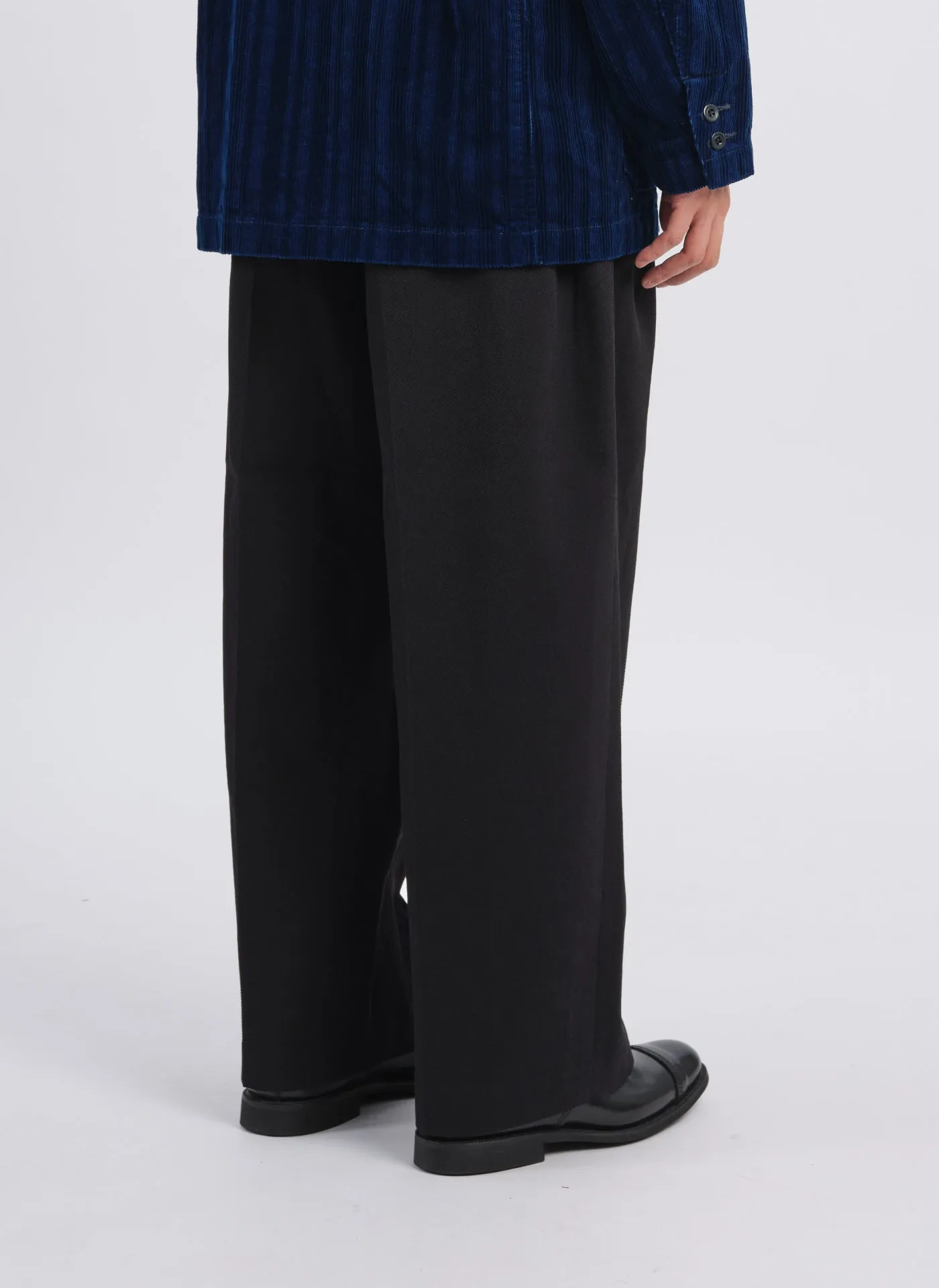 Solotex Garbardine (Work) Pleated WidePants (P-17) CompactPackability