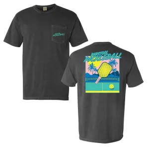 Barstool Pickleball Pocket Tee college Multi Panel Structure