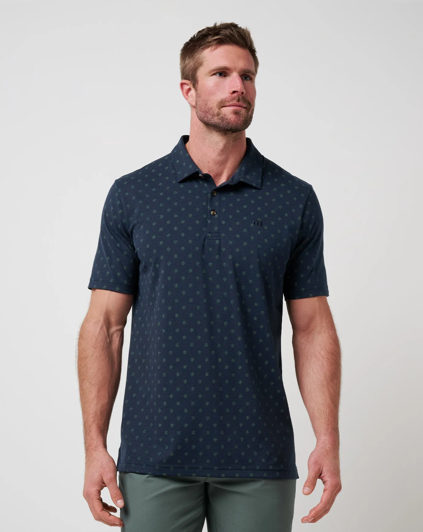 Line Of Play Polo YarnDyed Construction