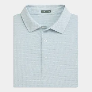 Brick Jacquard Polo PreShrunk Cotton Blend