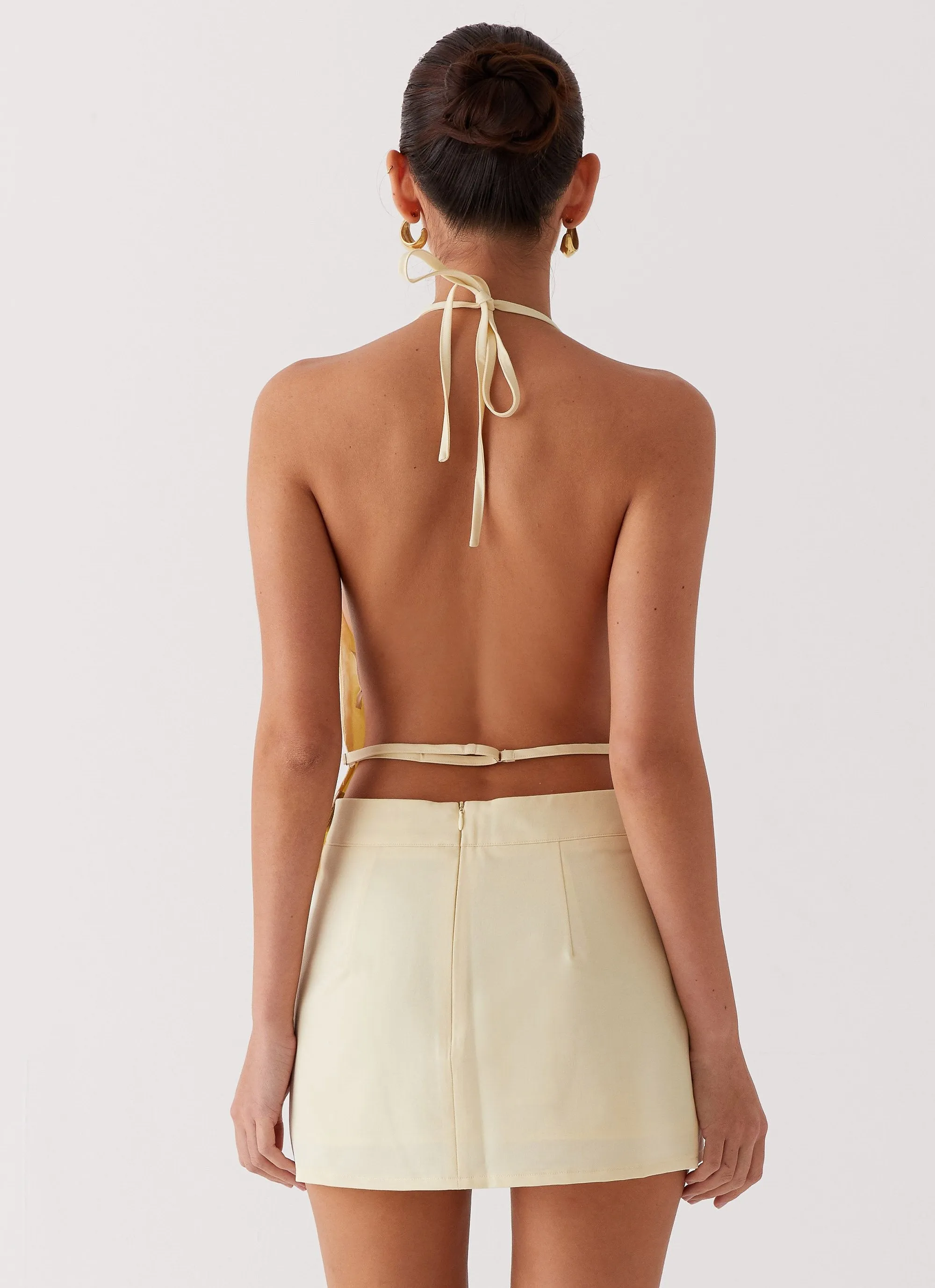 Urban Mood Sarah Mini Skirt - Butter