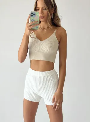 Krystka Shorts White Antistatic