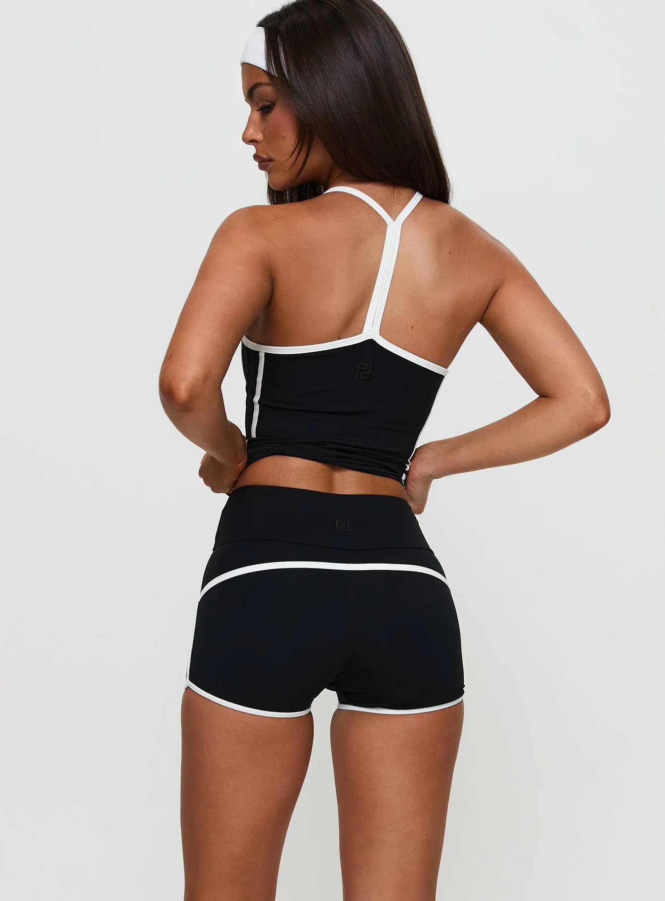 AntimicrobialTreatment Dance Flow Fast Track Active Short Black