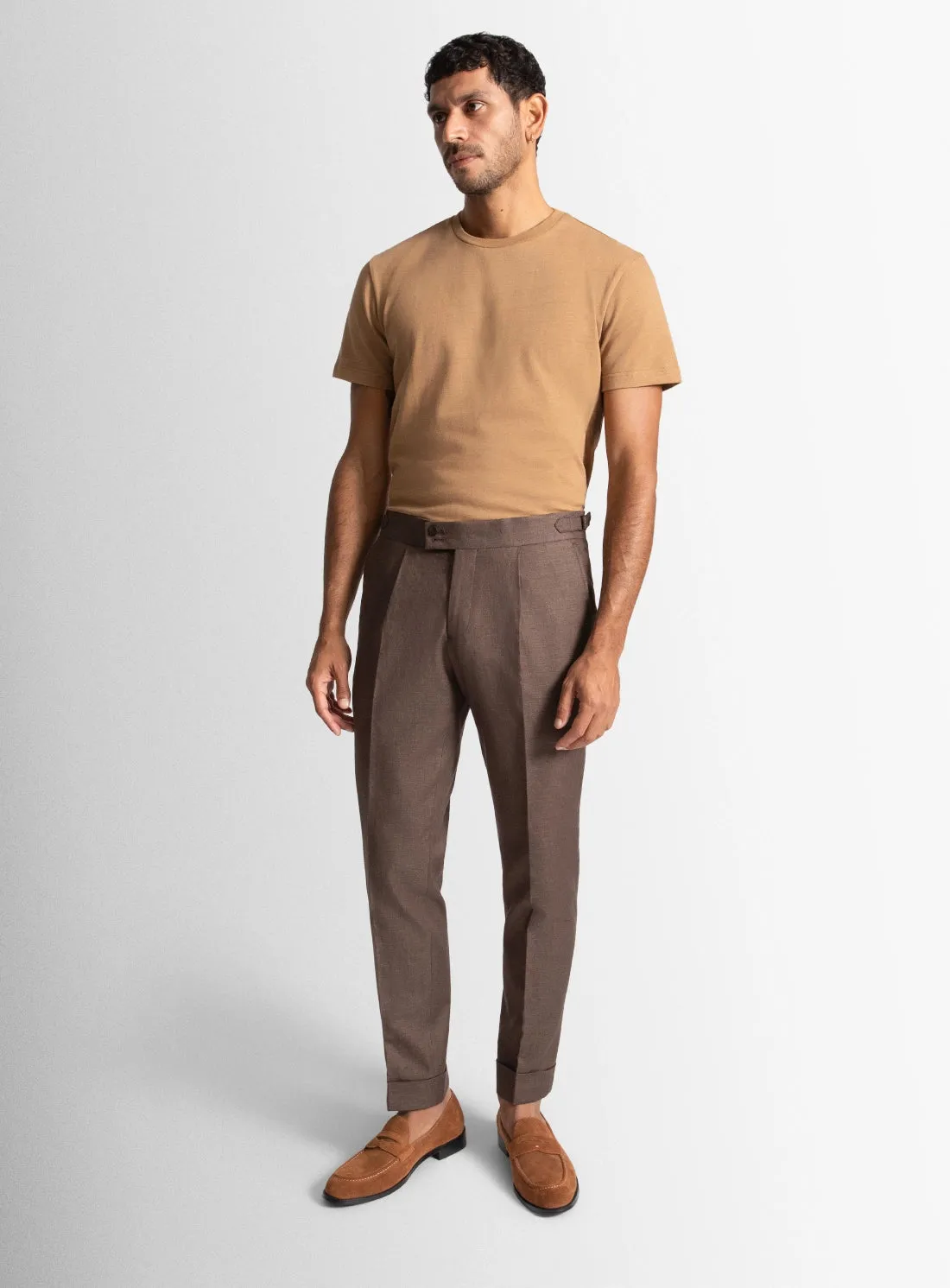 Relaxed Design Santorini Espresso Brown Trousers