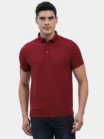 Coastal Chic SustainableCertified Hummel Men Jaye Red Golf Polo Tshirt