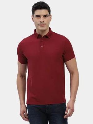 Coastal Chic SustainableCertified Hummel Men Jaye Red Golf Polo Tshirt