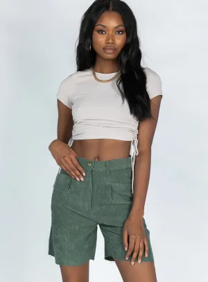 AntiStatic Treatment Cooper Shorts Green