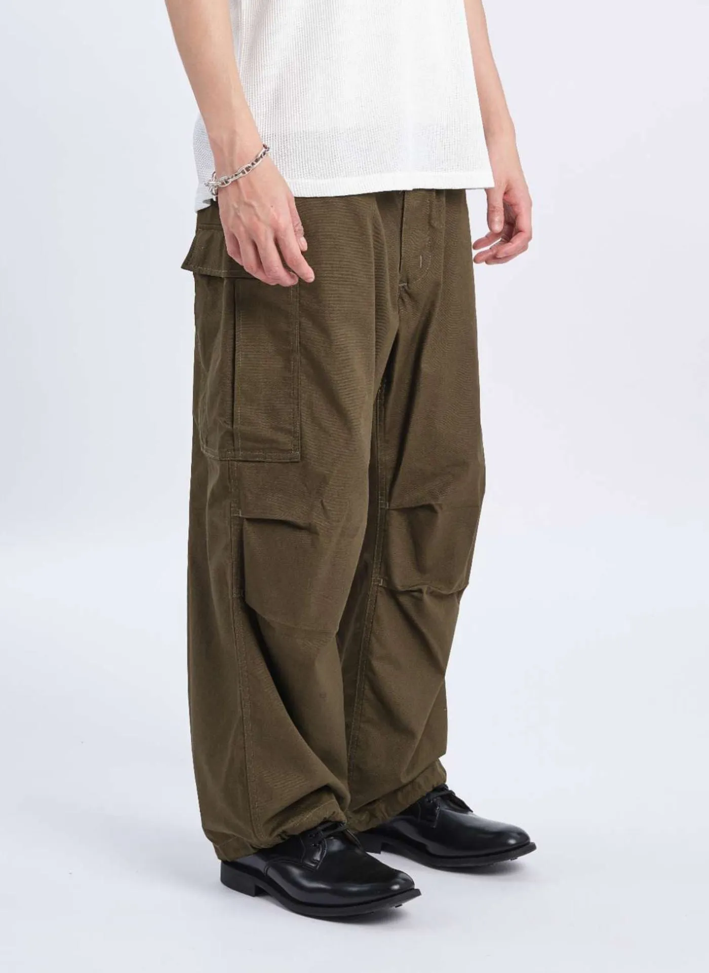 Cordura Canvas M65 Military Pants MatteFinishTexture UVProtection