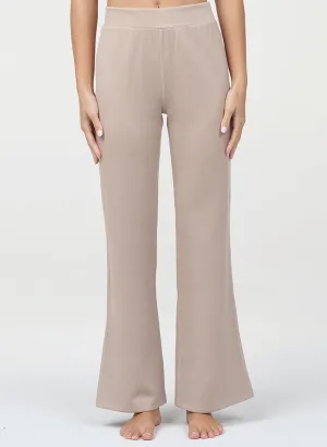 Soft Touch Material Ultraluxe Rib Flare Pant