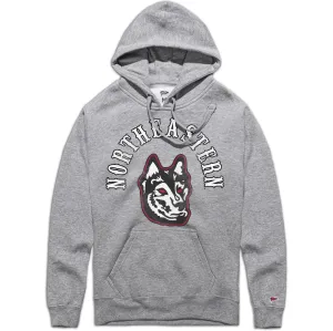 Northeastern Vintage Crest Hockey Hoodie Heavyweight Option disabled friendly