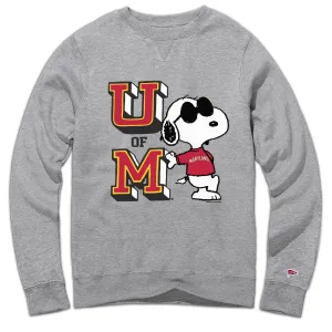 Bettong like Peanuts x Maryland Joe Cool Crewneck Sweatshirt