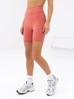 LaserCutEdging cardigan Ultimate Active Shorts - Sunrise Coral