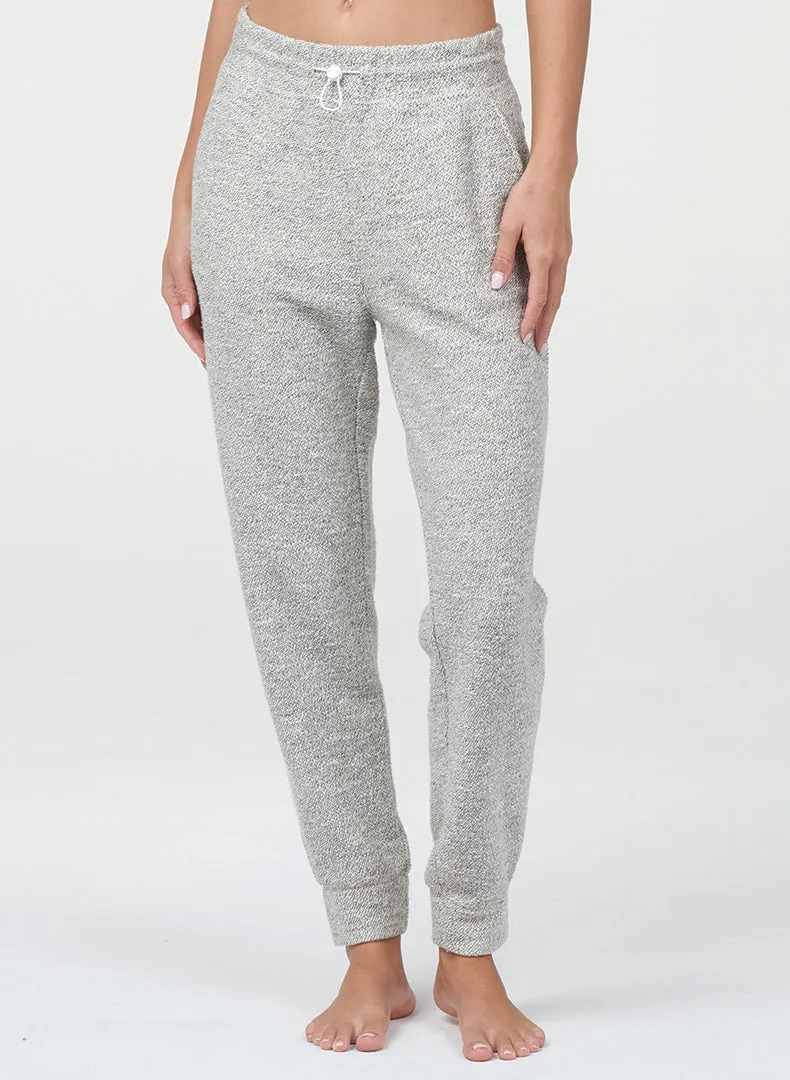 Soft Brush Lining Everyday Wear Boucle Jogger