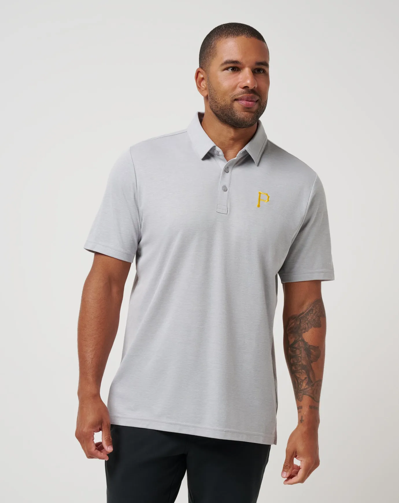 Pittsburgh Pirates Playoff Pitch Polo SlimFit Design HighDurability Yarn