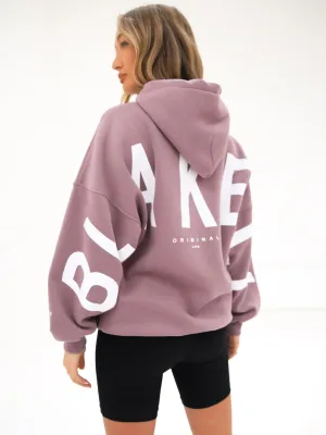 country style Style Feel Isabel Oversized Hoodie - Dusty Pink