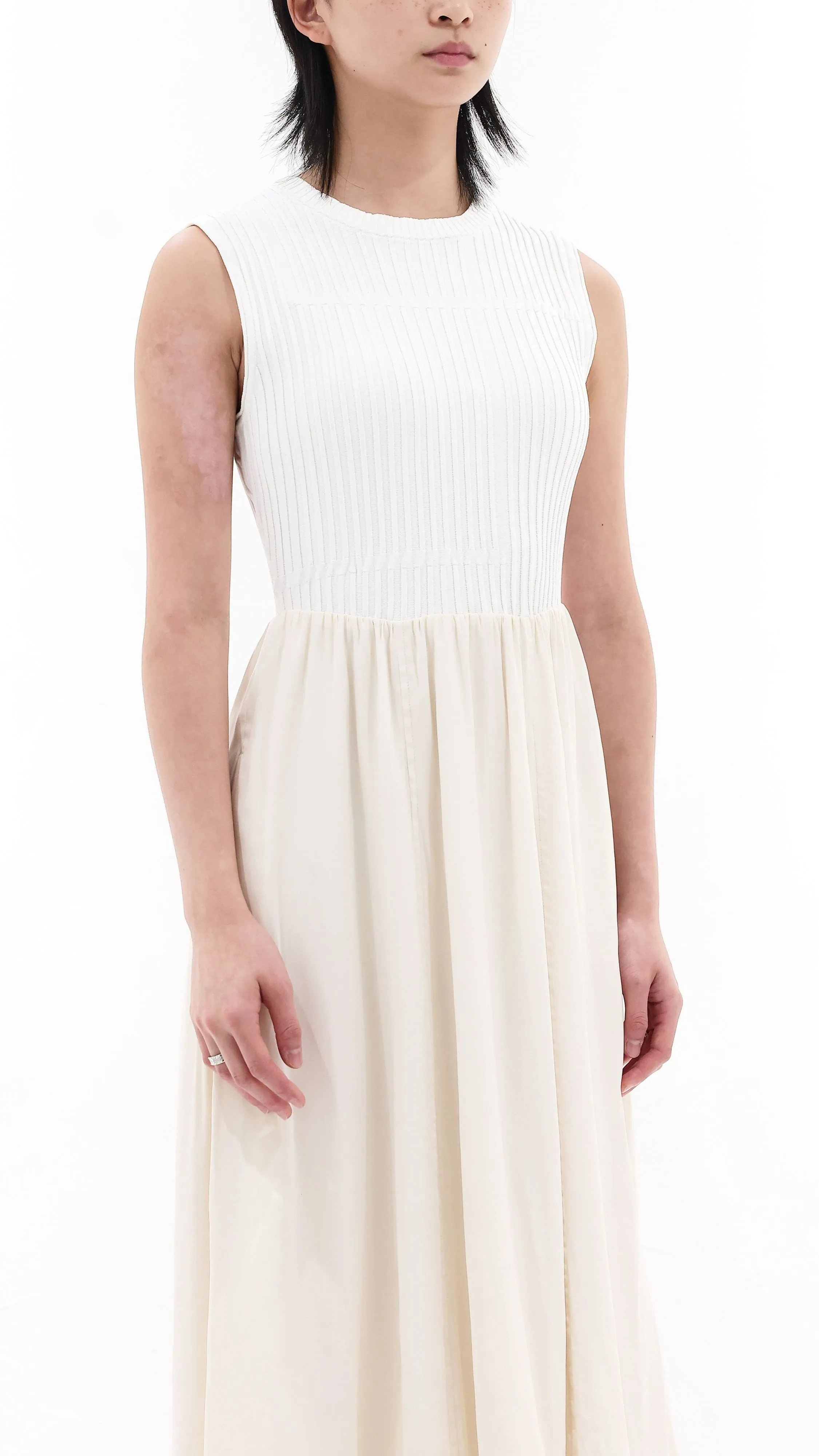 WaterRepellent Finish EcoFriendly Textiles Balloon Shape Dress