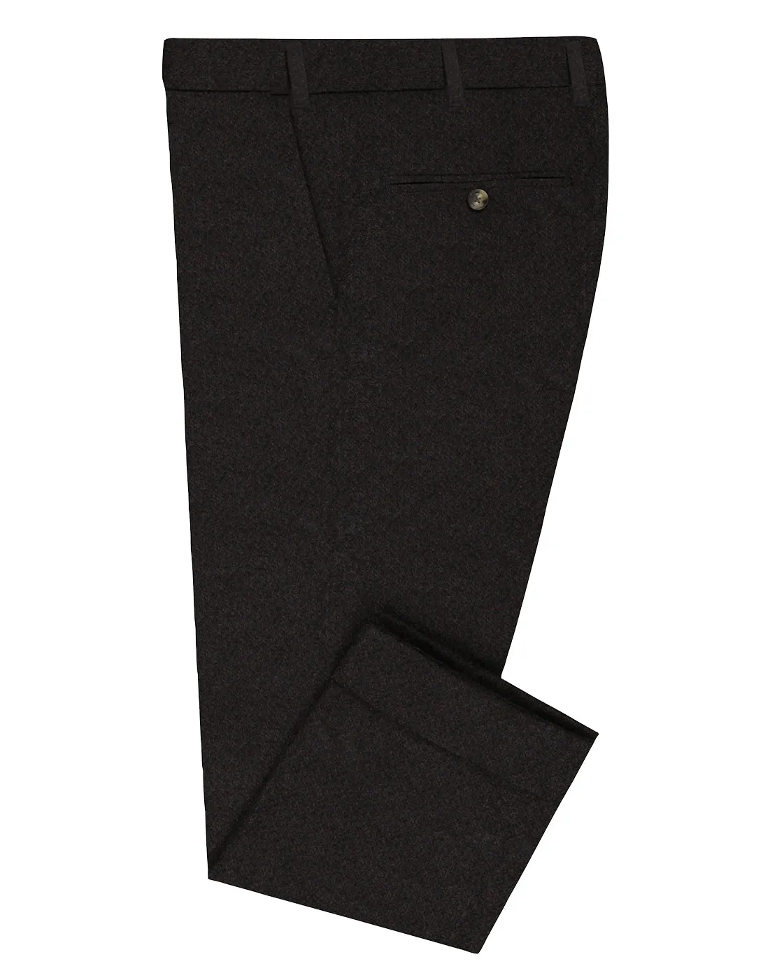 Minnis Flannel-Brown Plain AbrasionResistantFabric