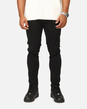 Eco Friendly Fashion Lover Morning Stroll Active Ready Saint Morta Skinny Cargo Jeans Vintage Black