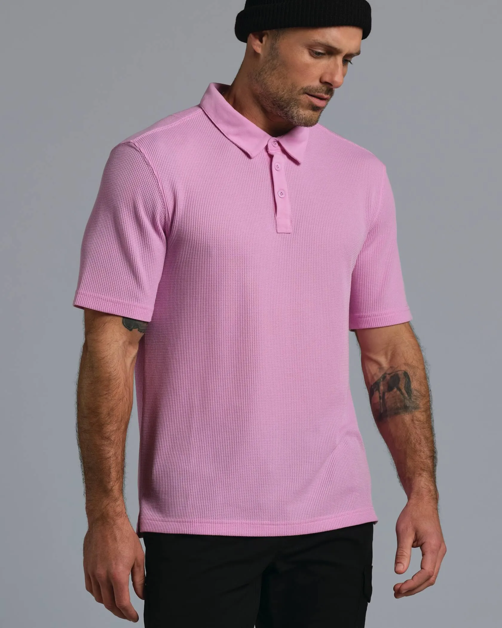 Gig Polo Moisture Wicking Fabric