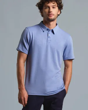 Compact Knit Structure Status Polo