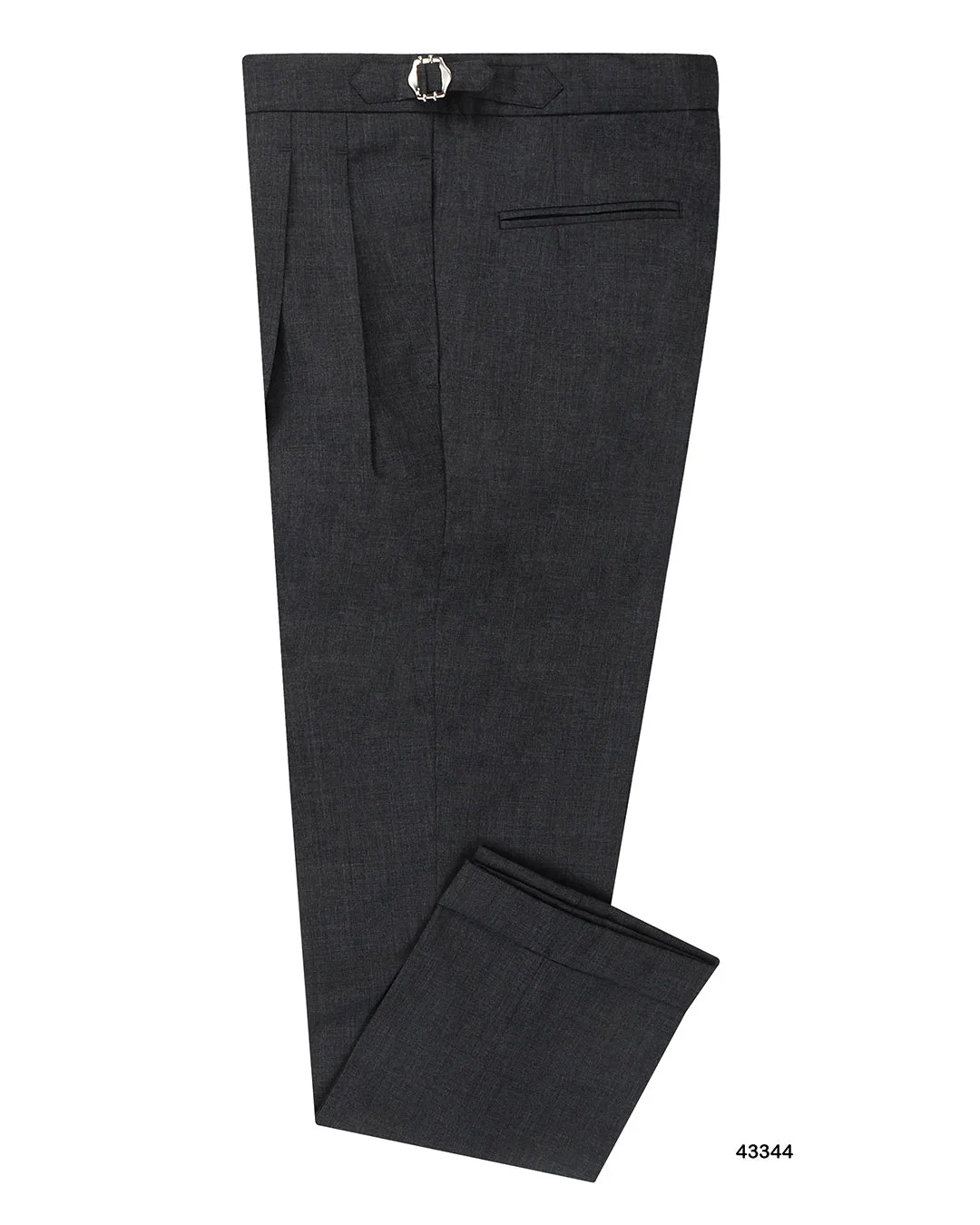 Breathable Material Vitale Barberis Canonico - 120s 2 Ply Dark Grey