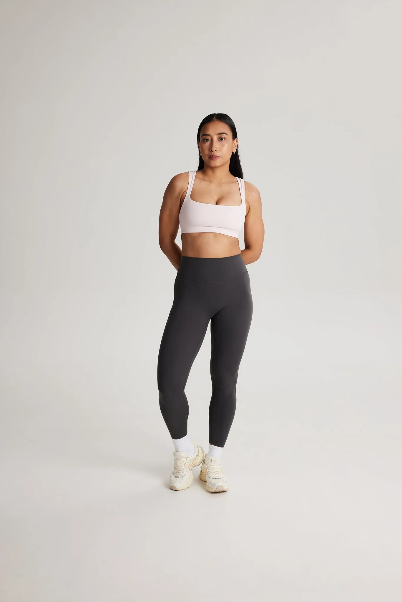 Square Neck Bra in Sweetie Coordinate with other items seams Breathable seams