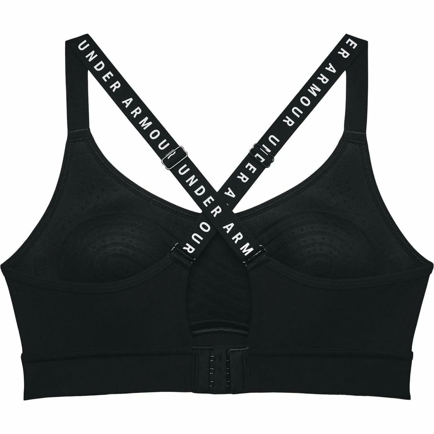 Under Armour Infinity Mid Covered Womens Sports Bra - Black adult clothing Non-Slip Support