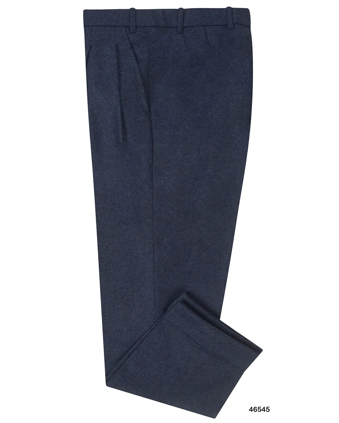 EThomas: Blue Classic Flannel Stretch Fit Wear