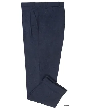 EThomas: Blue Classic Flannel Stretch Fit Wear