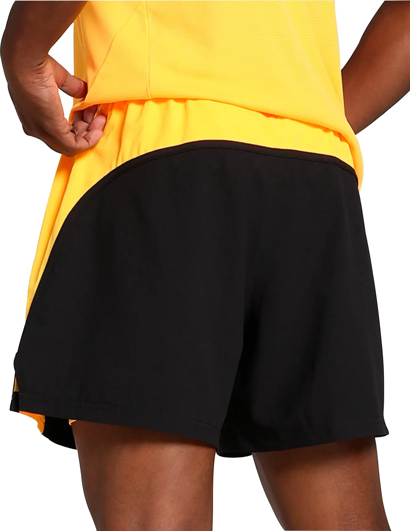 Puma Velocity Ultraweave 2 In 1 Mens Running Shorts - Black Recycled Material Stretch Fit Design