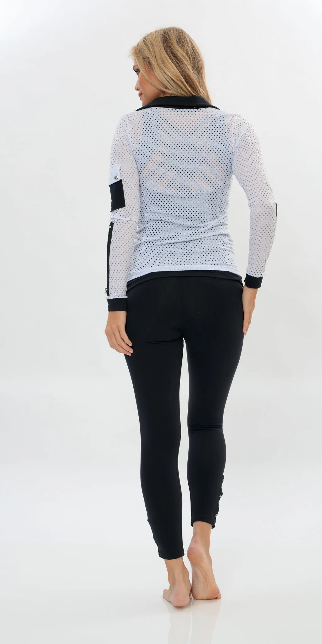 Breathable Fabric For Men Body Hug Posh Legging
