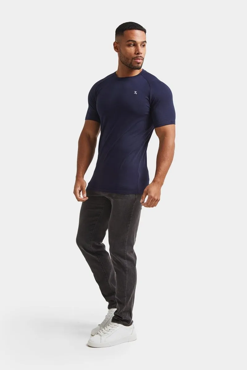 Men's masculinity Premium Athletic Fit T-Shirt in True Navy