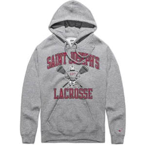 full zip Saint Joseph's Vintage Lacrosse Hoodie