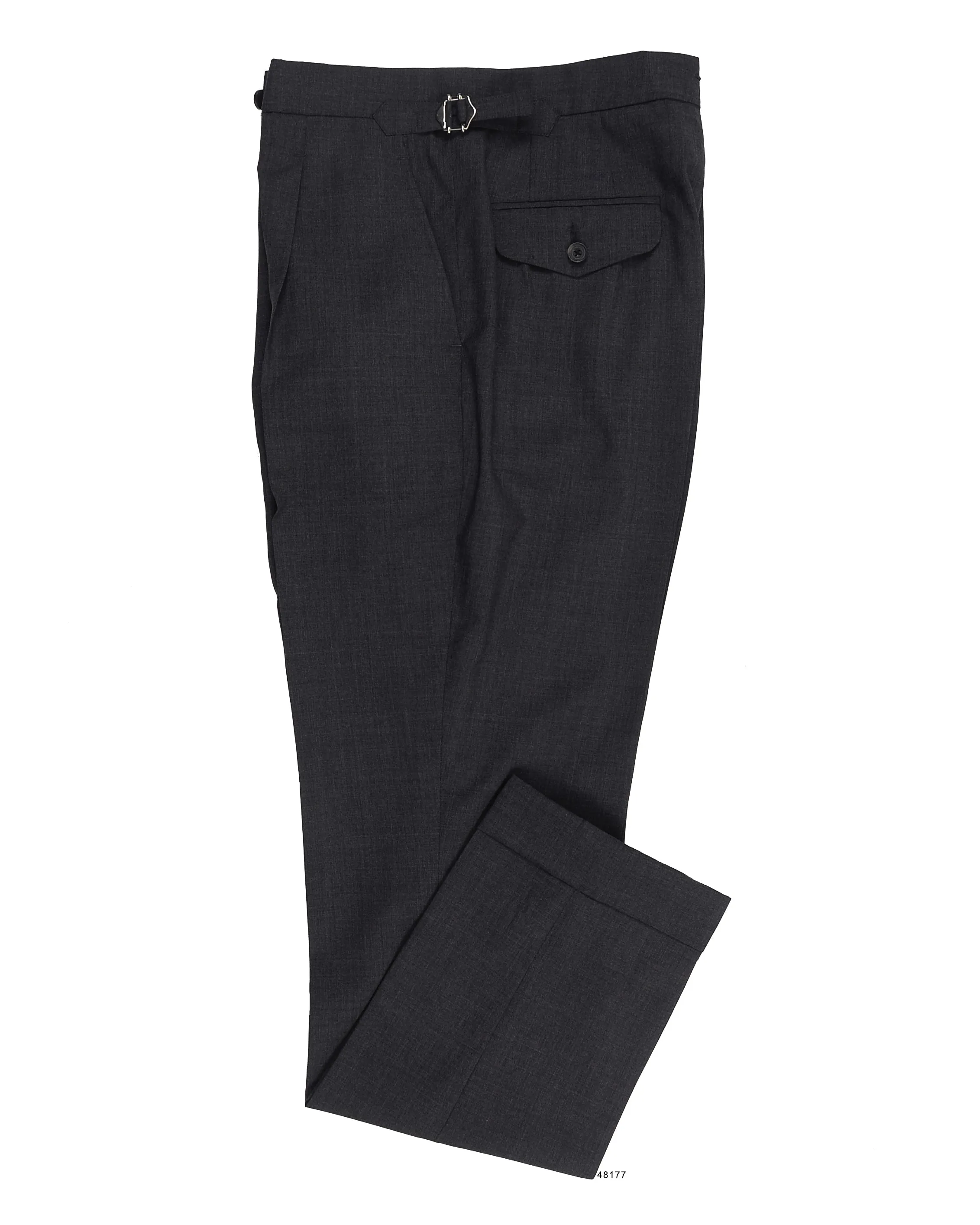 High Rise Design NonBindingWaistline Vitale Barberis Canonico - 120s 2 Ply Dark Grey