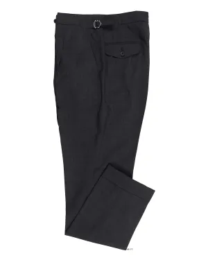 High Rise Design NonBindingWaistline Vitale Barberis Canonico - 120s 2 Ply Dark Grey