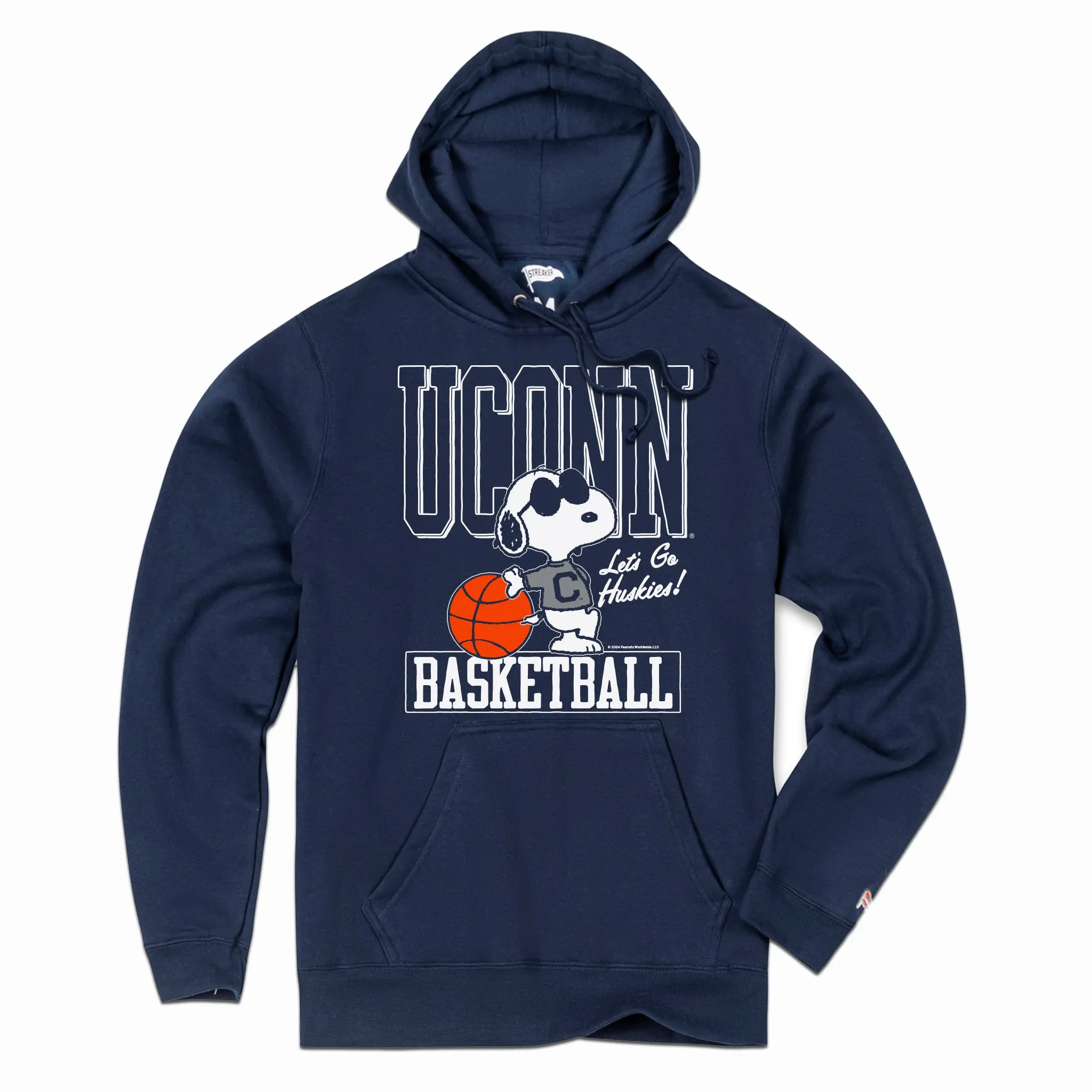 Anti Odor Peanuts x UConn Snoopy Basketball Hoodie
