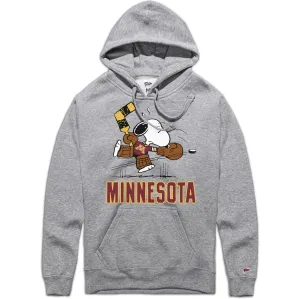 City Outfit Masculine style Peanuts x Minnesota Snoopy Goalie Hoodie
