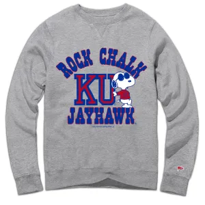 Peanuts x Kansas Joe Cool Crewneck Sweatshirt Street Look Pre Shrunk Cotton