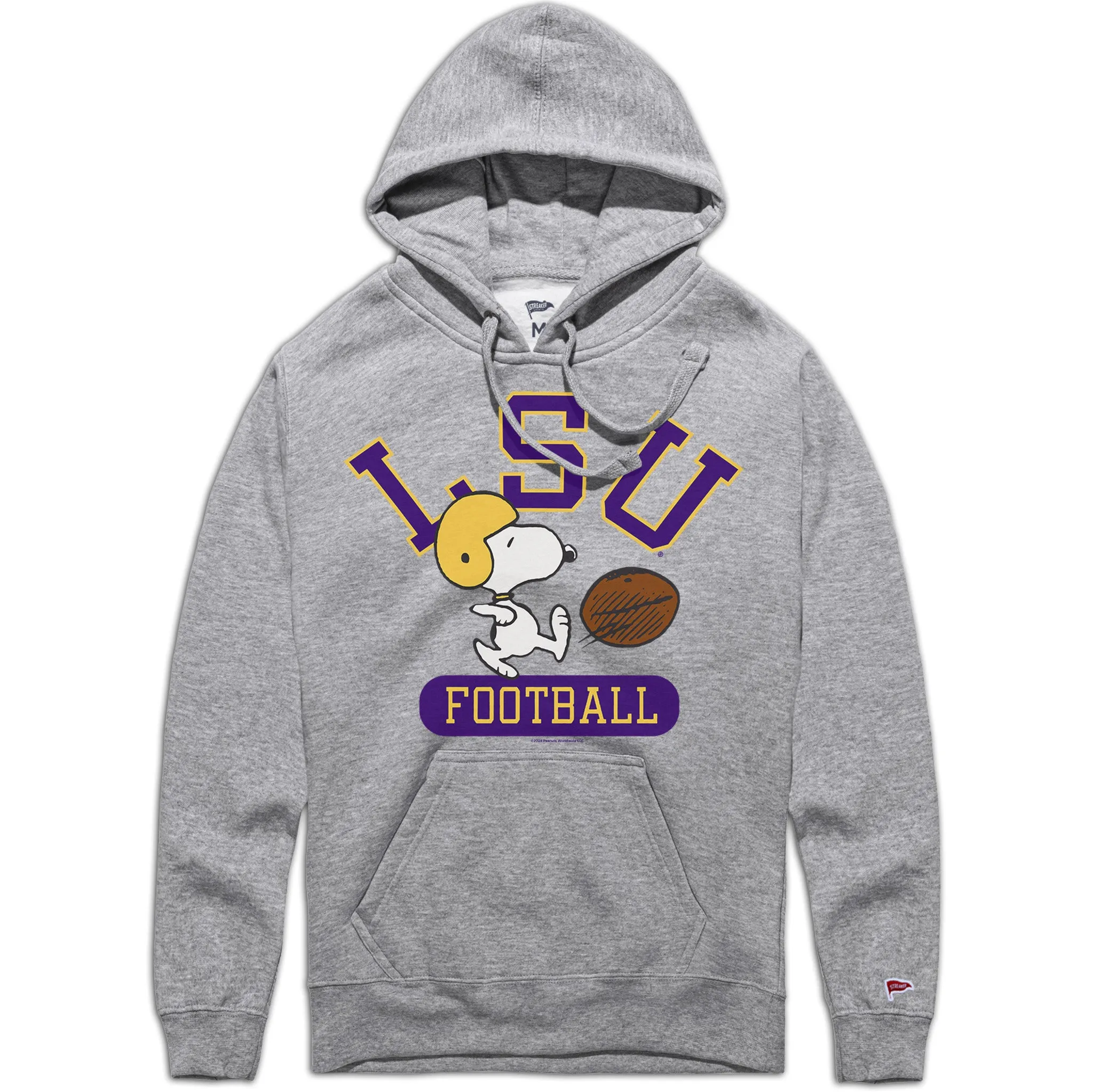 Peanuts x LSU Snoopy Football Hoodie Mode Feel City Look