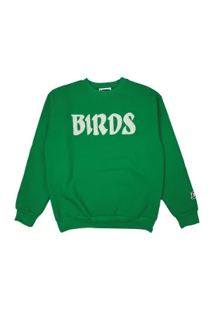 Reinforced Stitching BOATHOUSE BIRDS FELT CREW