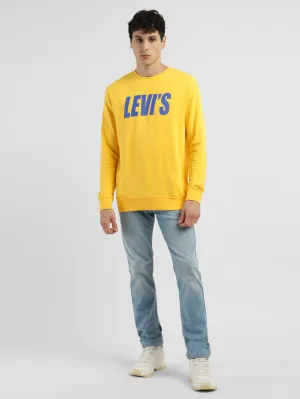 Outdoor Approved Warm Insulation Men's Brand Logo Crew Neck Sweatshirt