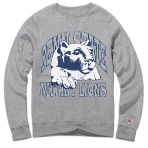 men's style Penn State Vintage Campus Crewneck Sweatshirt